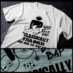 Hip Hop DJ T-Shirt Rap Music 90s